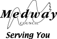 Medway Council logo in black